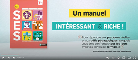 Vidéo découverte manuel SES Terminale (2024) Vidéo découverte manuel SES Terminale (2024)